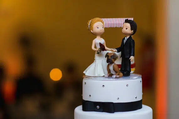 איך לשלב את הכלב בחתונה