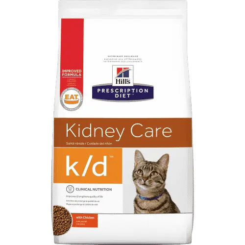 הילס מזון רפואי לחתול K/D לבעיות בכליות